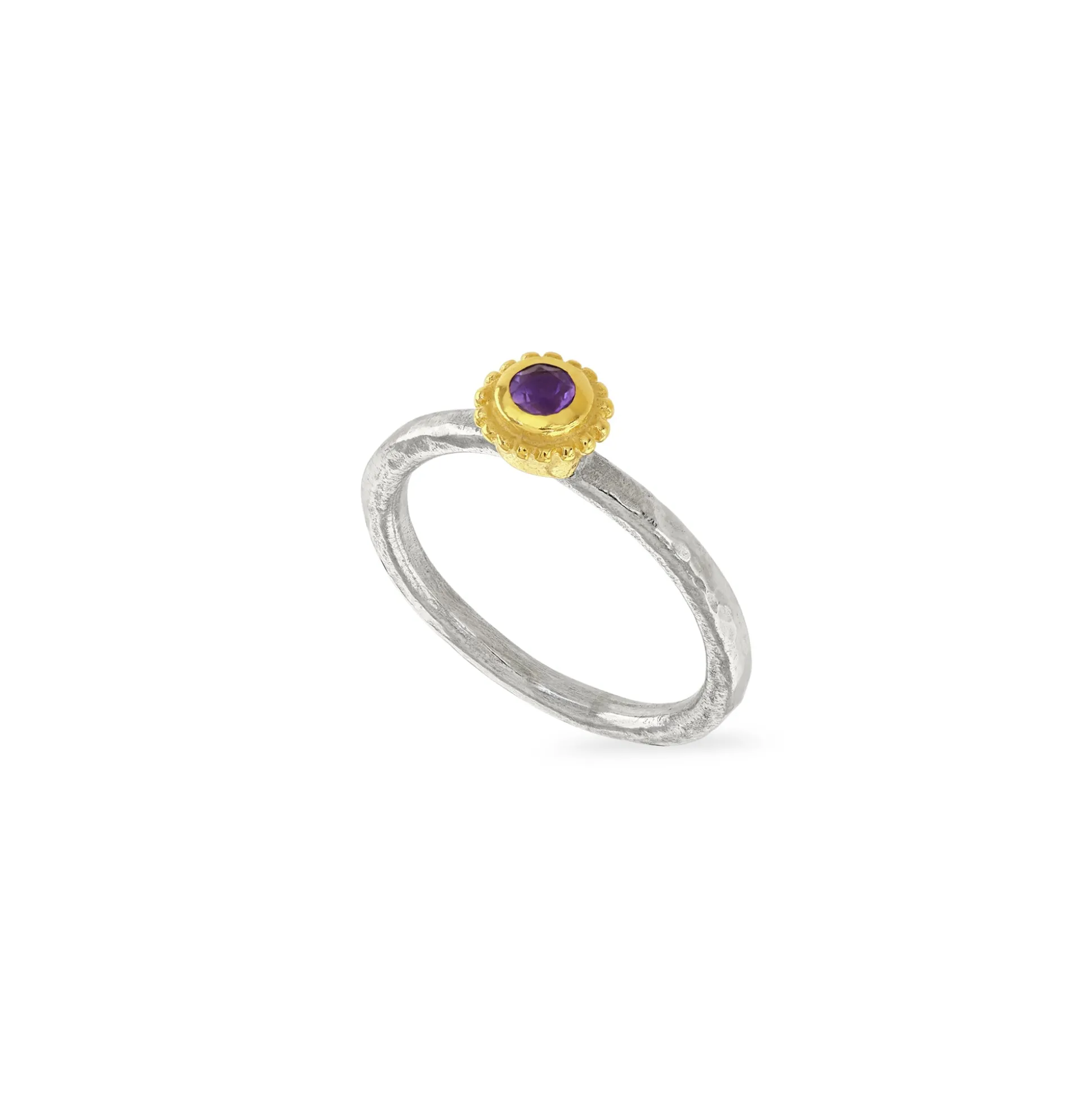 Amethyst Birthstone Ring