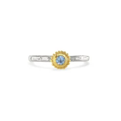Aquamarine Birthstone Ring
