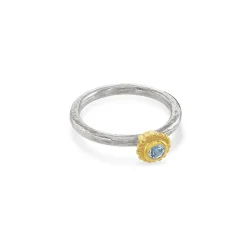 Aquamarine Birthstone Ring