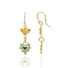 Baby Bee & Sacred Heart Earrings
