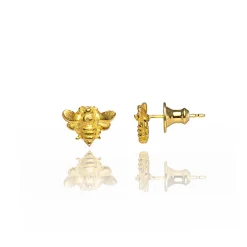 Baby Bee Stud Earrings