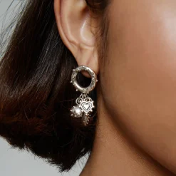 Bond Circle Earrings | Algerian Loveknot collection | Sophie Harley