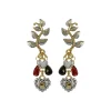 Bond Leaf Earrings | Casino Royale | Sophie Harley London