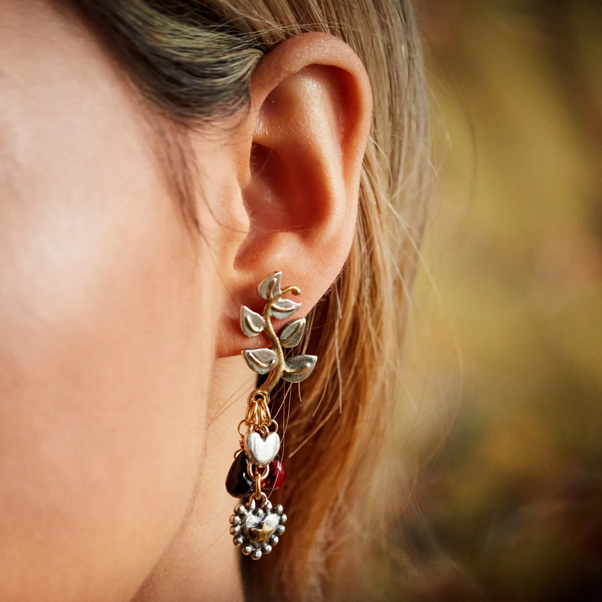 Bond Leaf Earrings | Casino Royale | Sophie Harley London