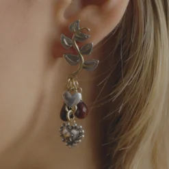 Bond Leaf Earrings | Casino Royale | Sophie Harley London