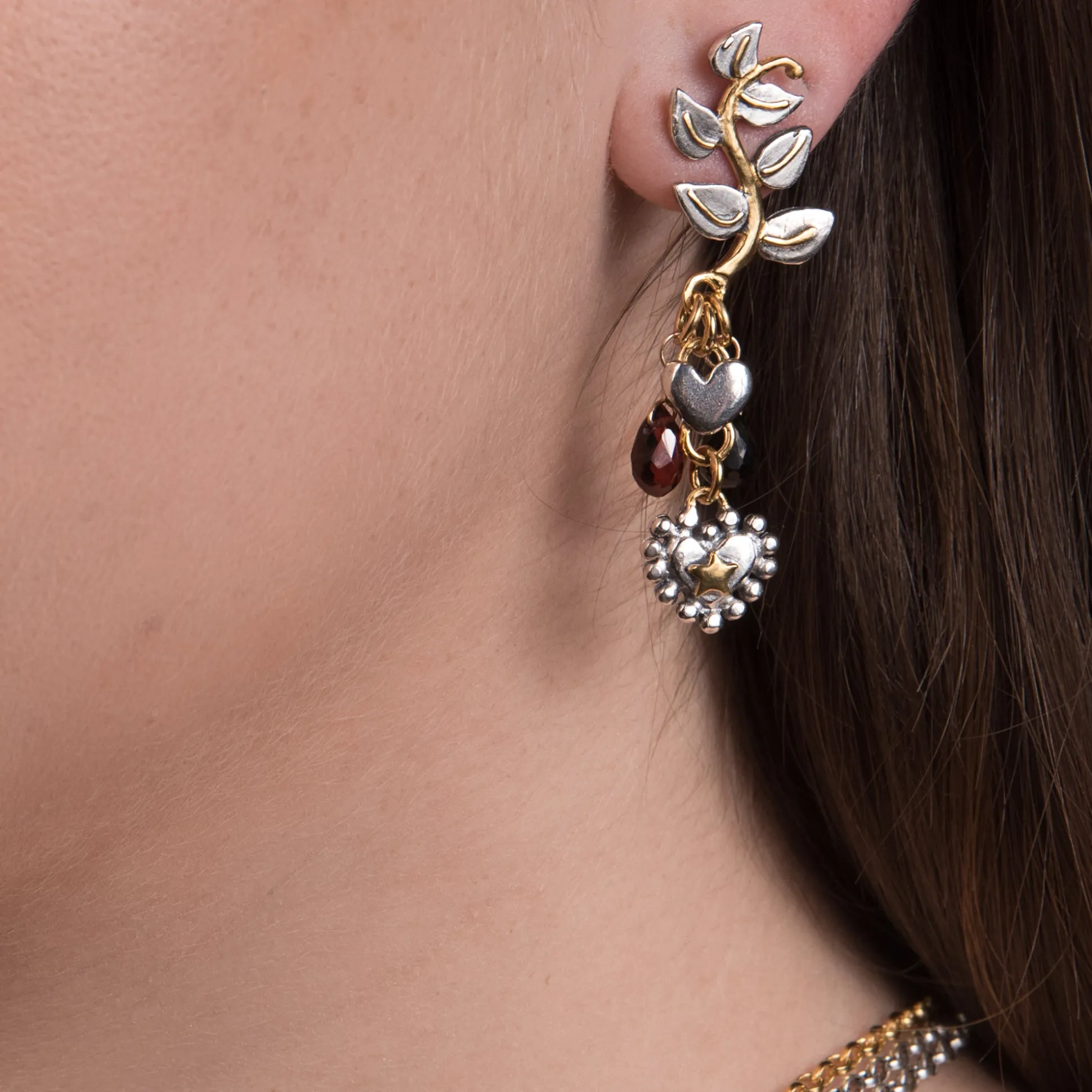 Bond Leaf Earrings | Casino Royale | Sophie Harley London