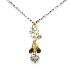 Bond Leaf Necklace | Algerian Loveknot | Sophie Harley London