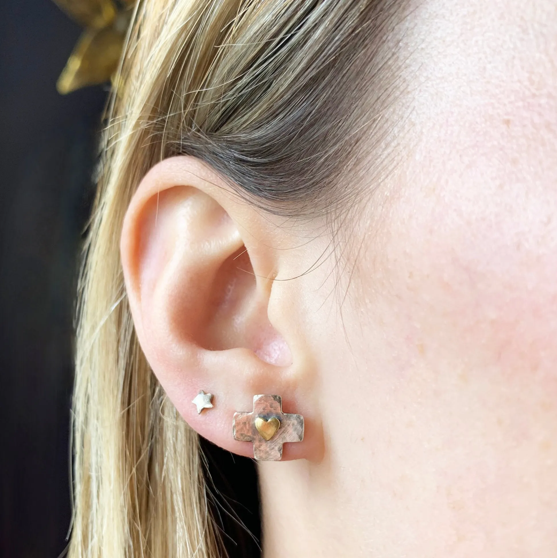 Byzantine Stud Earrings