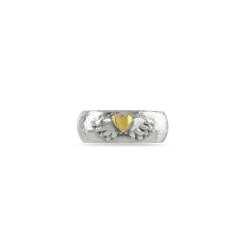 Byzantine Winged Heart Ring
