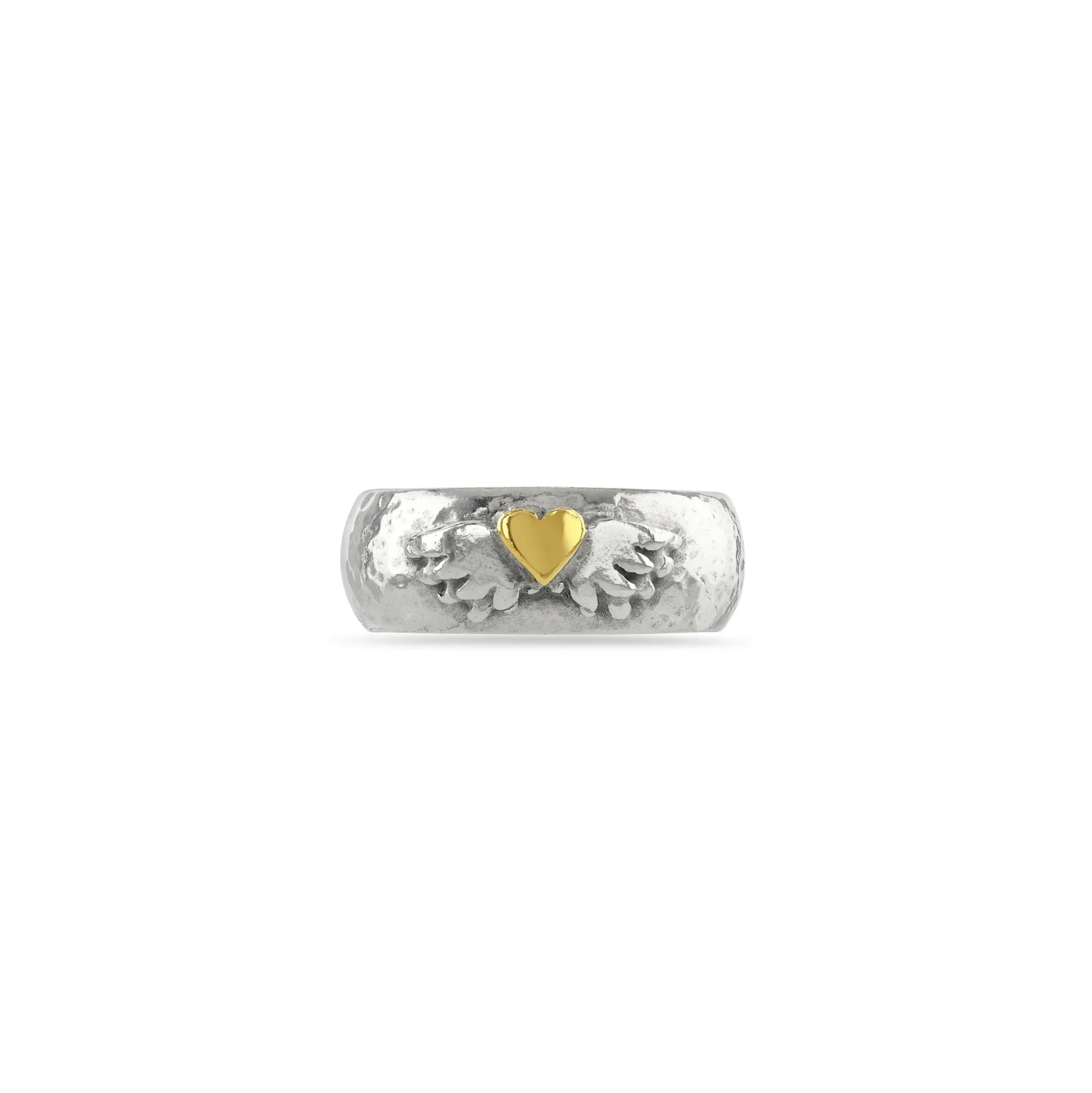 Byzantine Winged Heart Ring
