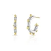Chubby Bobble Hoop Earrings