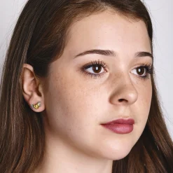 Chubby Winged Heart Earrings | Cult Classics | Sophie Harley London