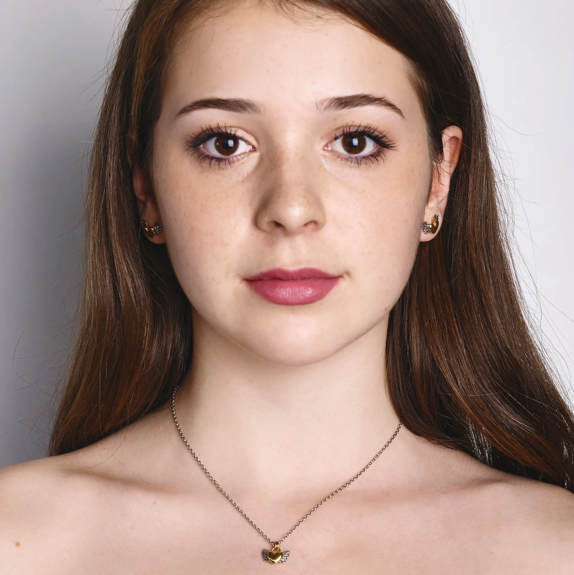 Chubby Winged Heart Necklace | Cult Classics | Sophie Harley