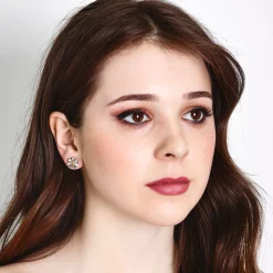 Classic Flower Stud Earrings