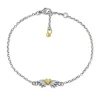 Classic Winged Heart Bracelet