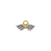 Classic Winged Heart Charm