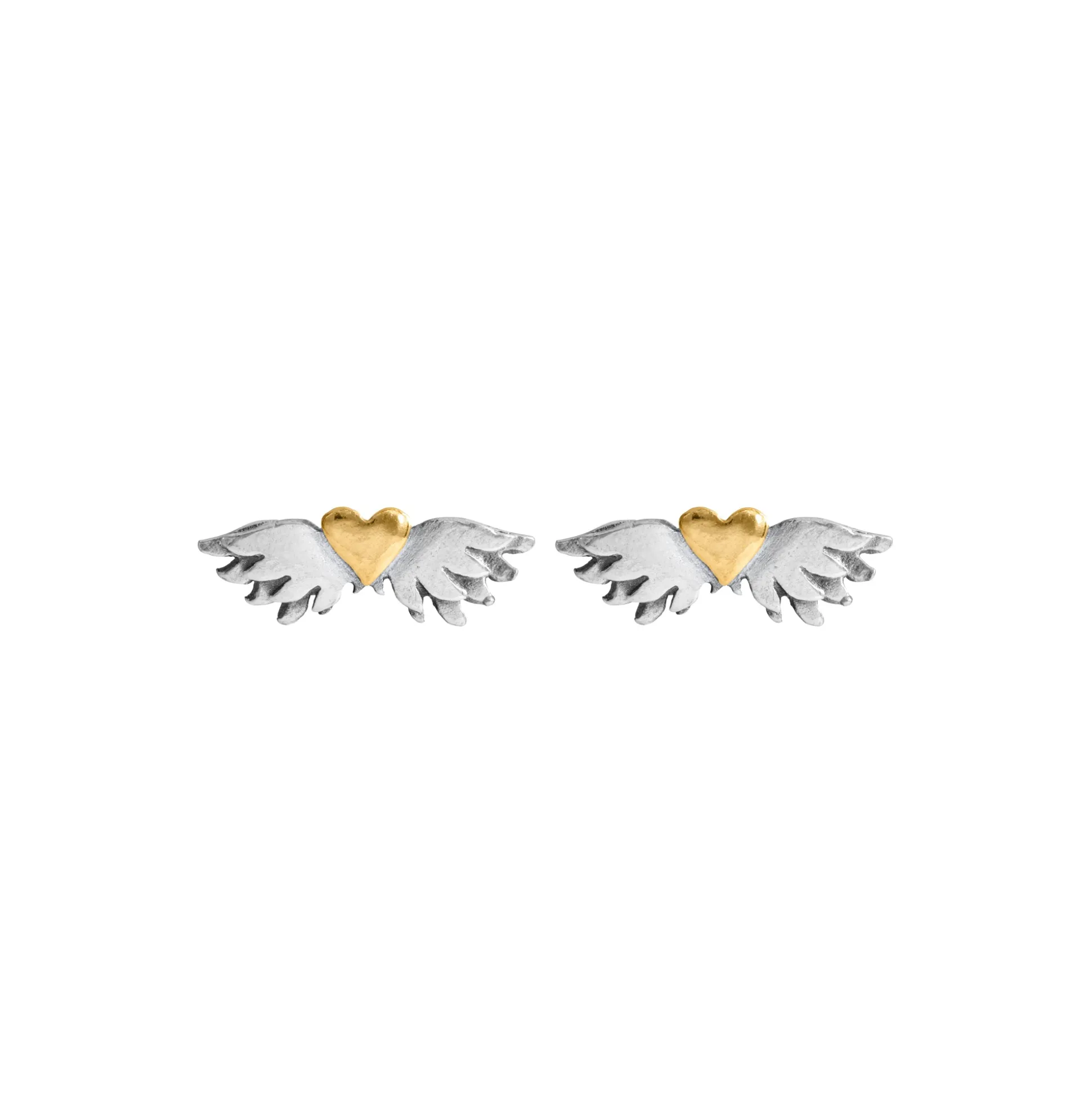 Classic Winged Heart Earrings | Cult Classics | Sophie Harley London