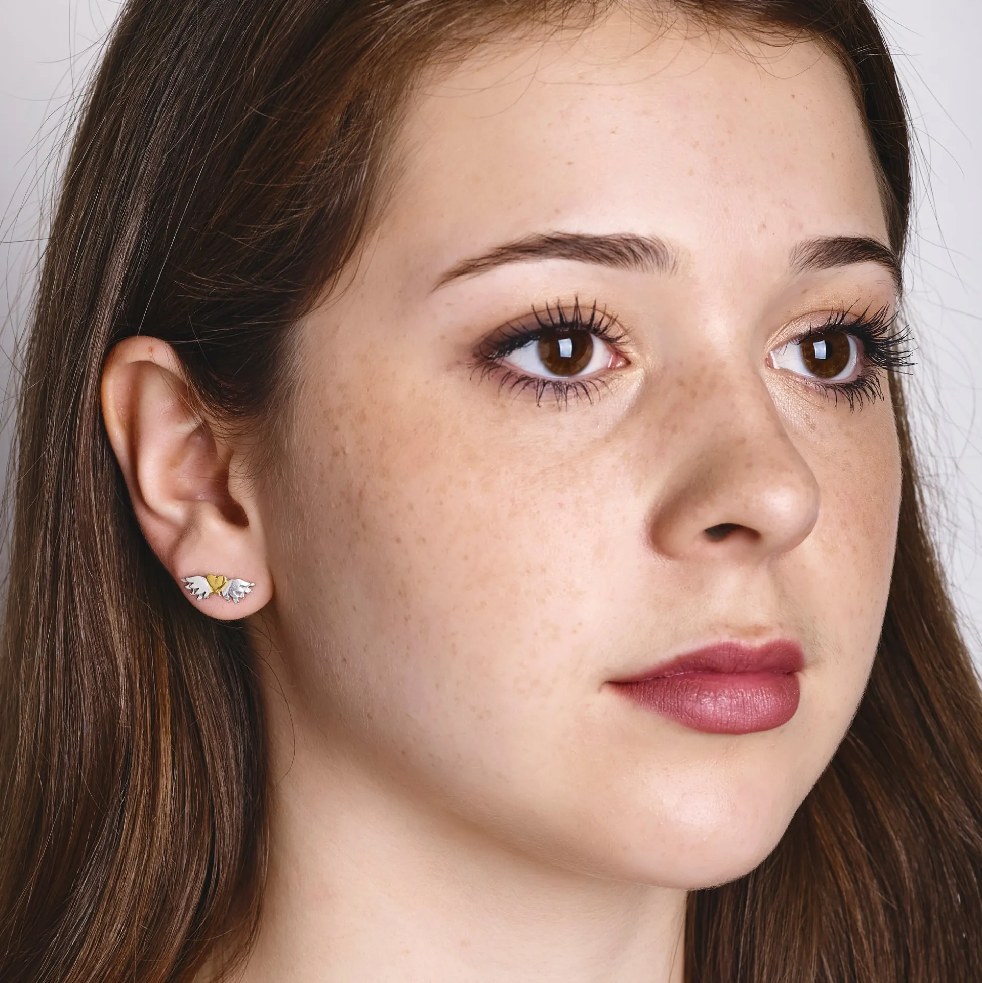 Classic Winged Heart Earrings | Cult Classics | Sophie Harley London