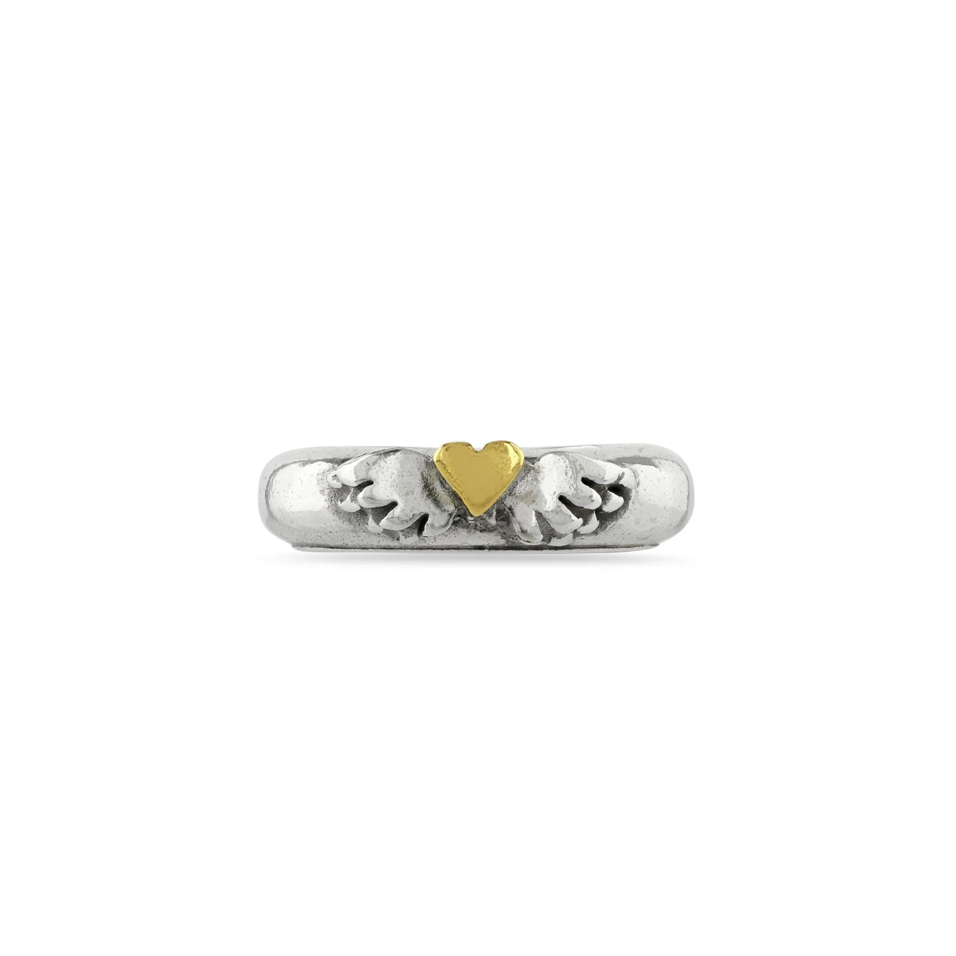 Classic Winged Heart Ring