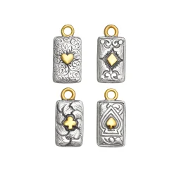 Diamond Card Charm