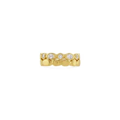 Diamond Ripple Ring