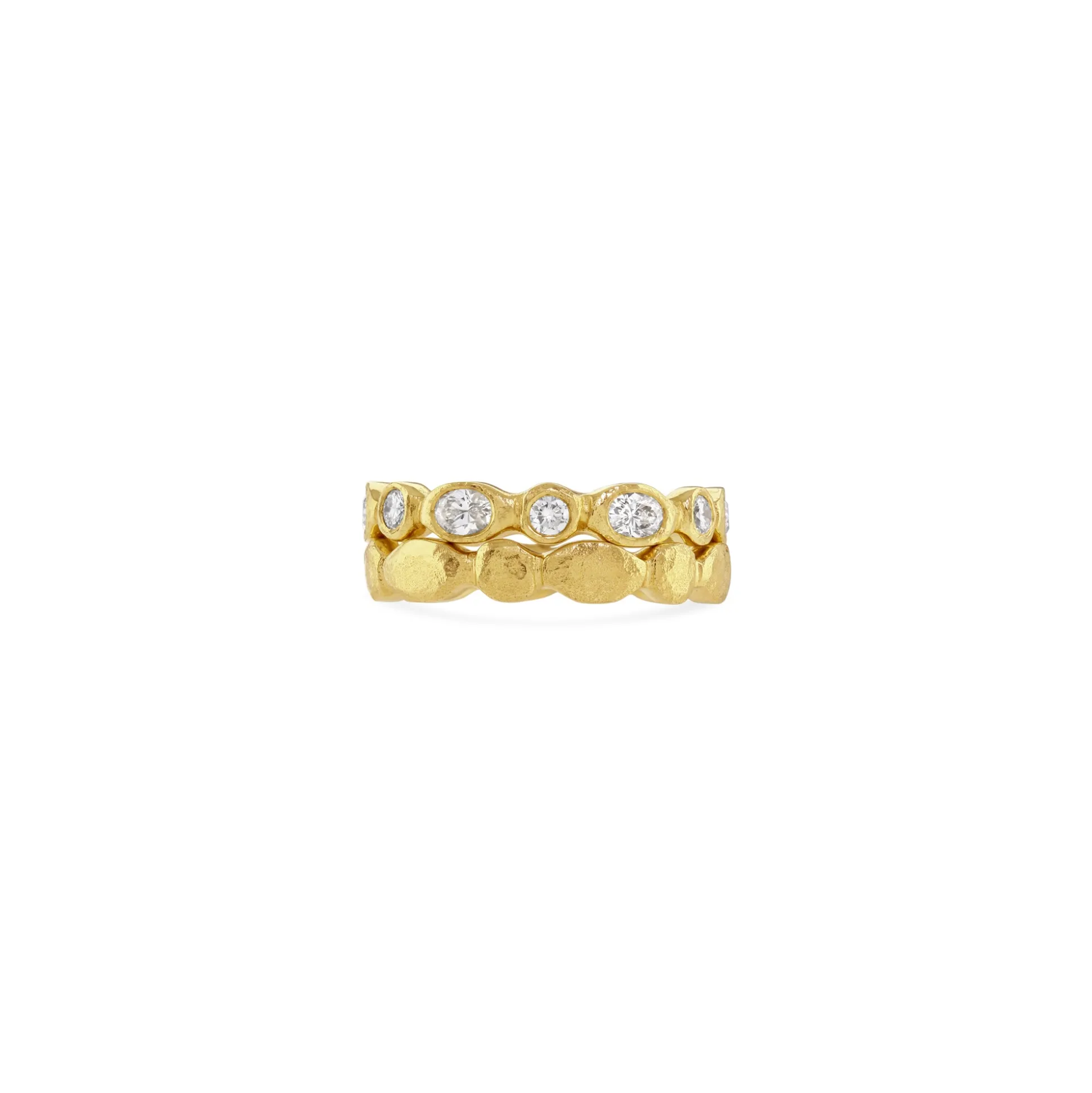 Diamond Ripple Ring