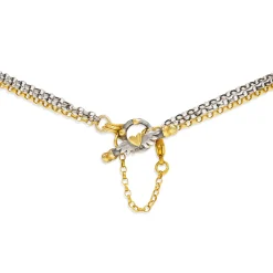 Diamond Set Fine Algerian Loveknot Necklace