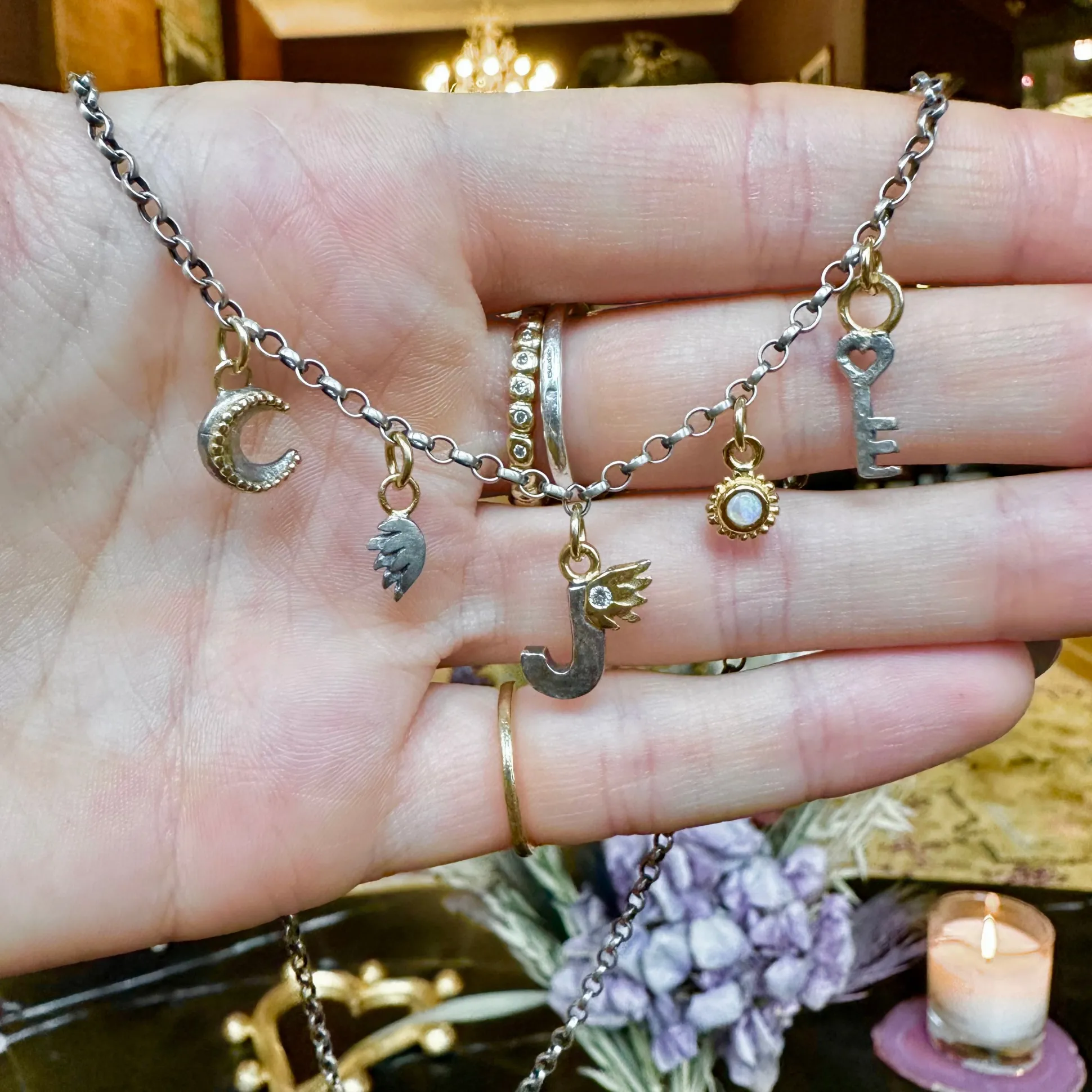 Fine Oval Belcher Chain Necklace