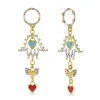 Frida Long Drop Earrings