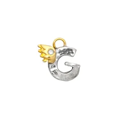 G With Diamond Charm