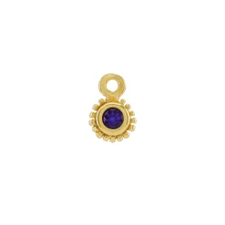 Heart Key & Birthstone Necklace