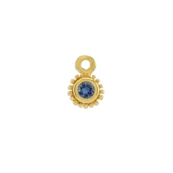 Heart Key & Birthstone Necklace