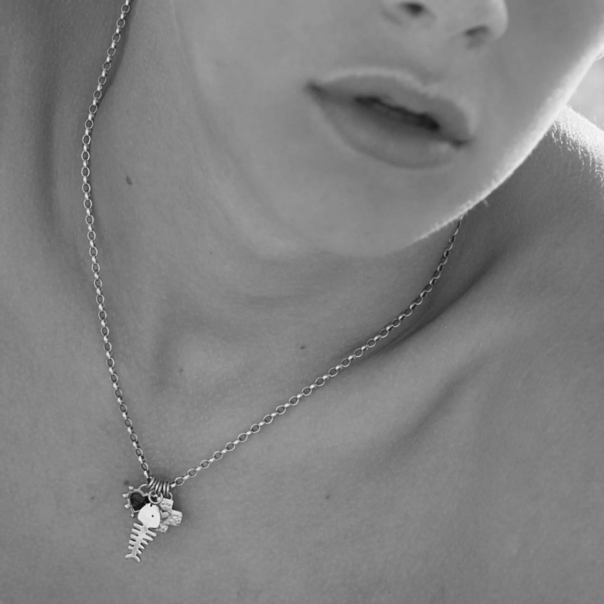 Jumble Charm Necklace