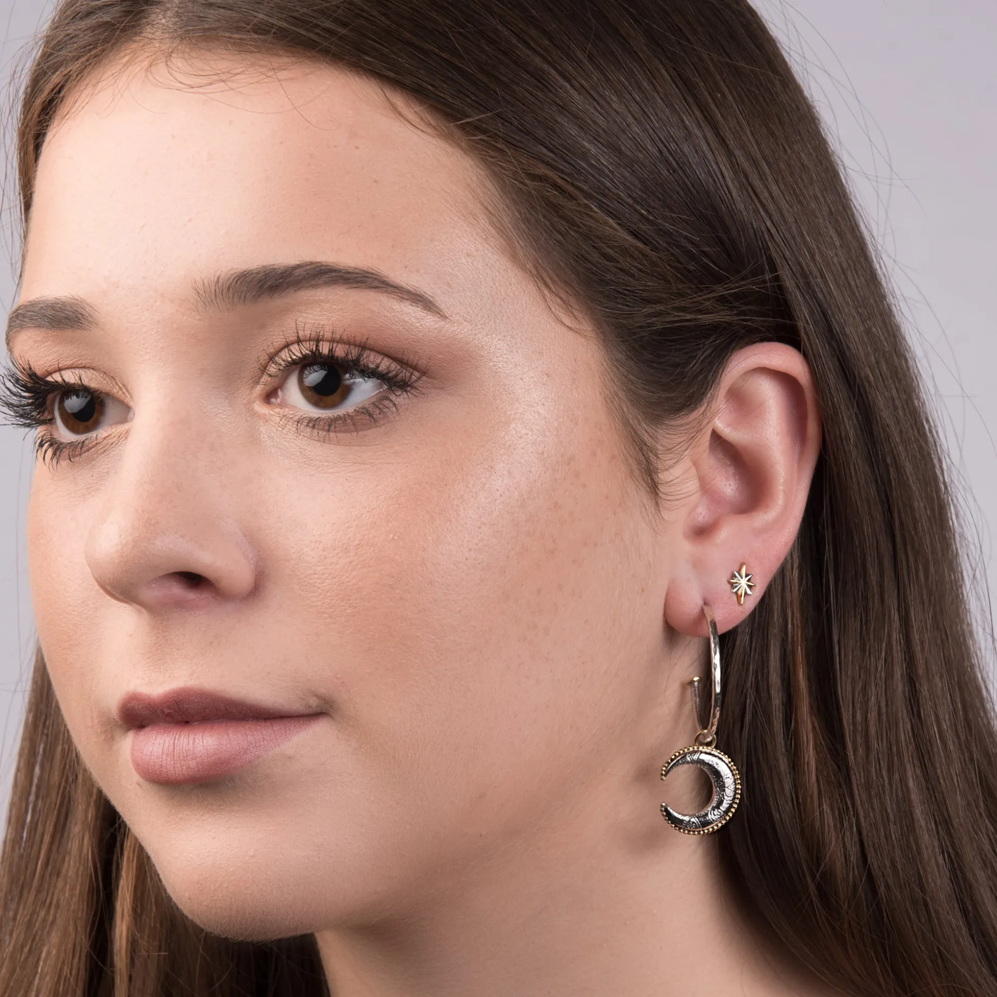 Large Luna Hoop Earrings | Sophie Harley London