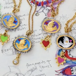 Limited Edition Black Mythic Bird Necklace