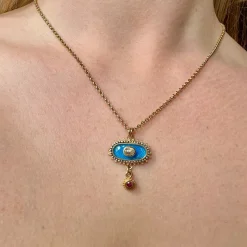 Limited Edition Diamond & Ruby Kinship Amulet Necklace