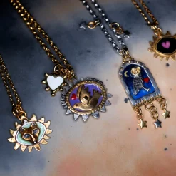 Limited Edition Enamel Flame Necklace