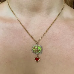 Limited Edition Green Mythic Bird Necklace