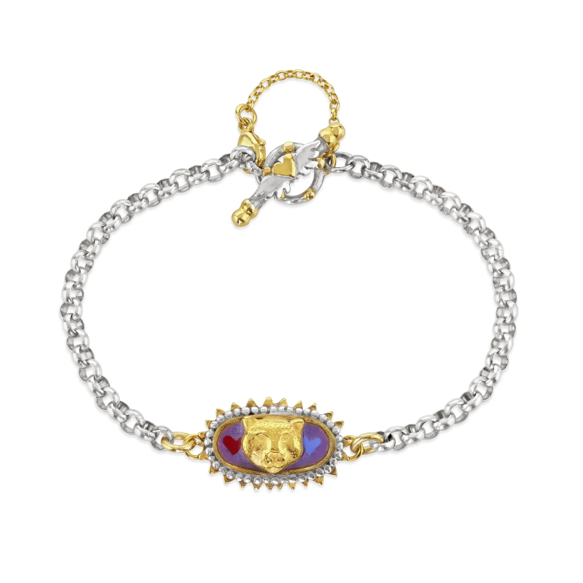 Limited Edition Mountain Ghost Heart Bracelet
