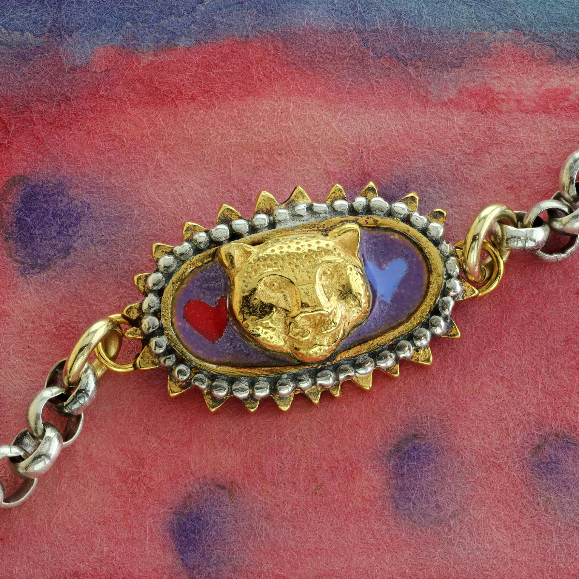 Limited Edition Mountain Ghost Heart Bracelet