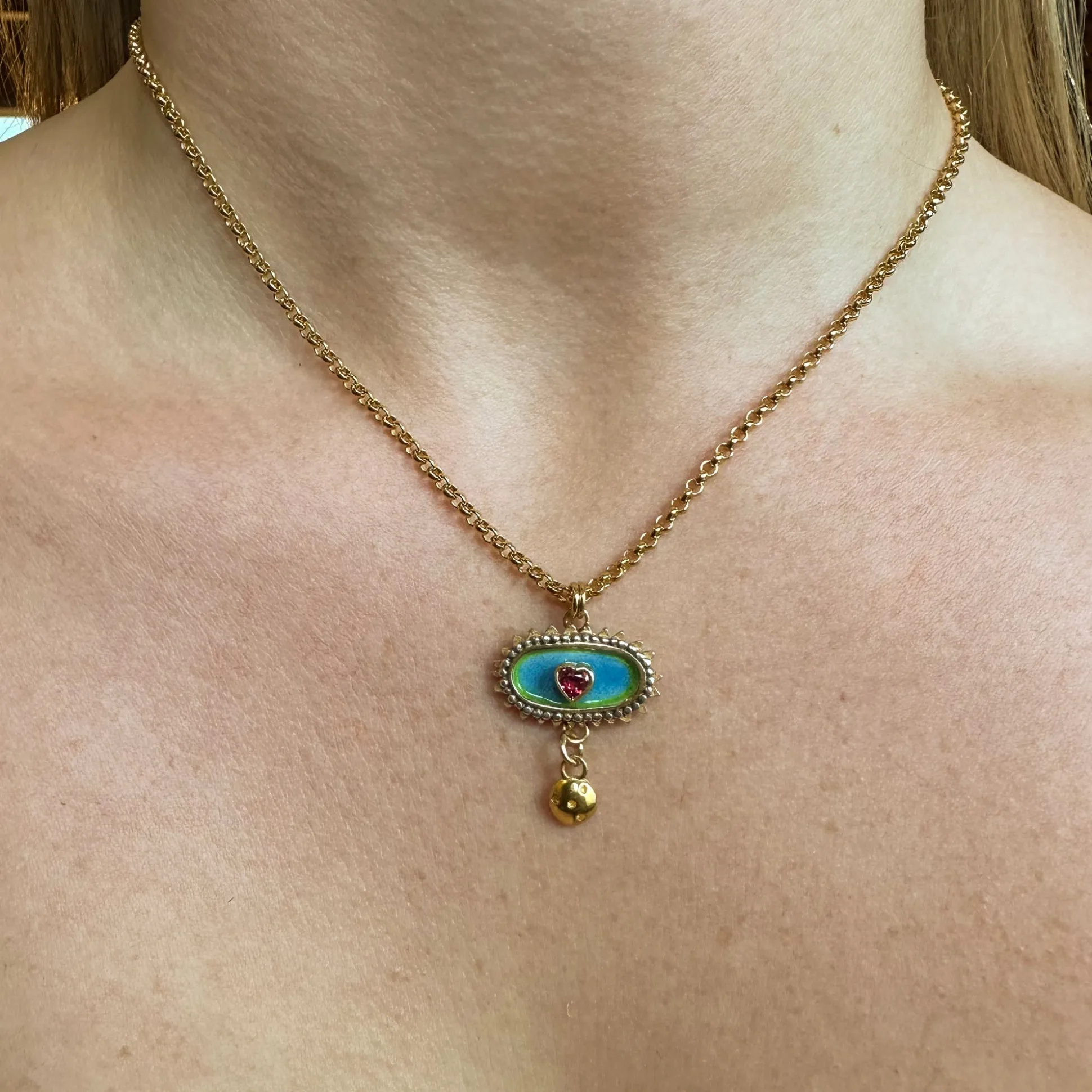 Limited Edition Ruby Kinship Amulet Necklace