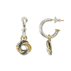 Loveknot Hoop Earrings | Algerian Loveknot | Sophie Harley London