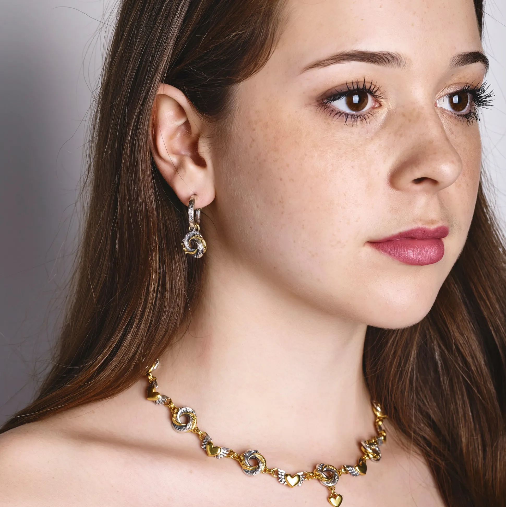 Loveknot Hoop Earrings | Algerian Loveknot | Sophie Harley London