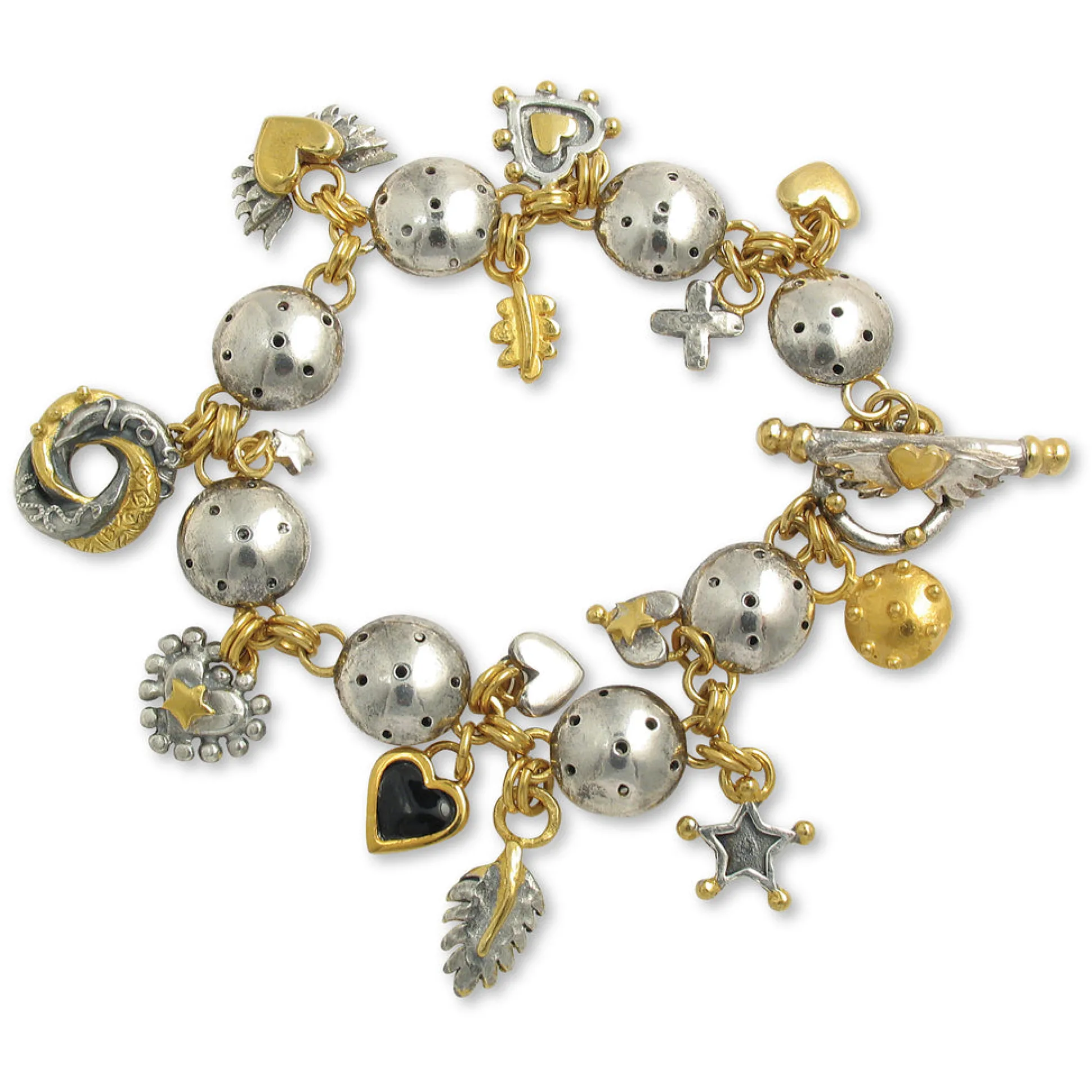 Loveknot Pod Link Bracelet | Algerian Loveknot | Sophie Harley London