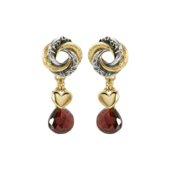 Loveknot Stone Drop Earrings | Algerian Loveknot | Sophie Harley