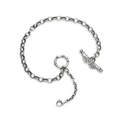 Medium Oval Belcher Bracelet
