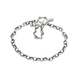 Medium Oval Belcher Bracelet