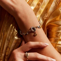 Mini Loveknot Charm Strand Bracelet | Algerian Loveknot | Sophie Harley