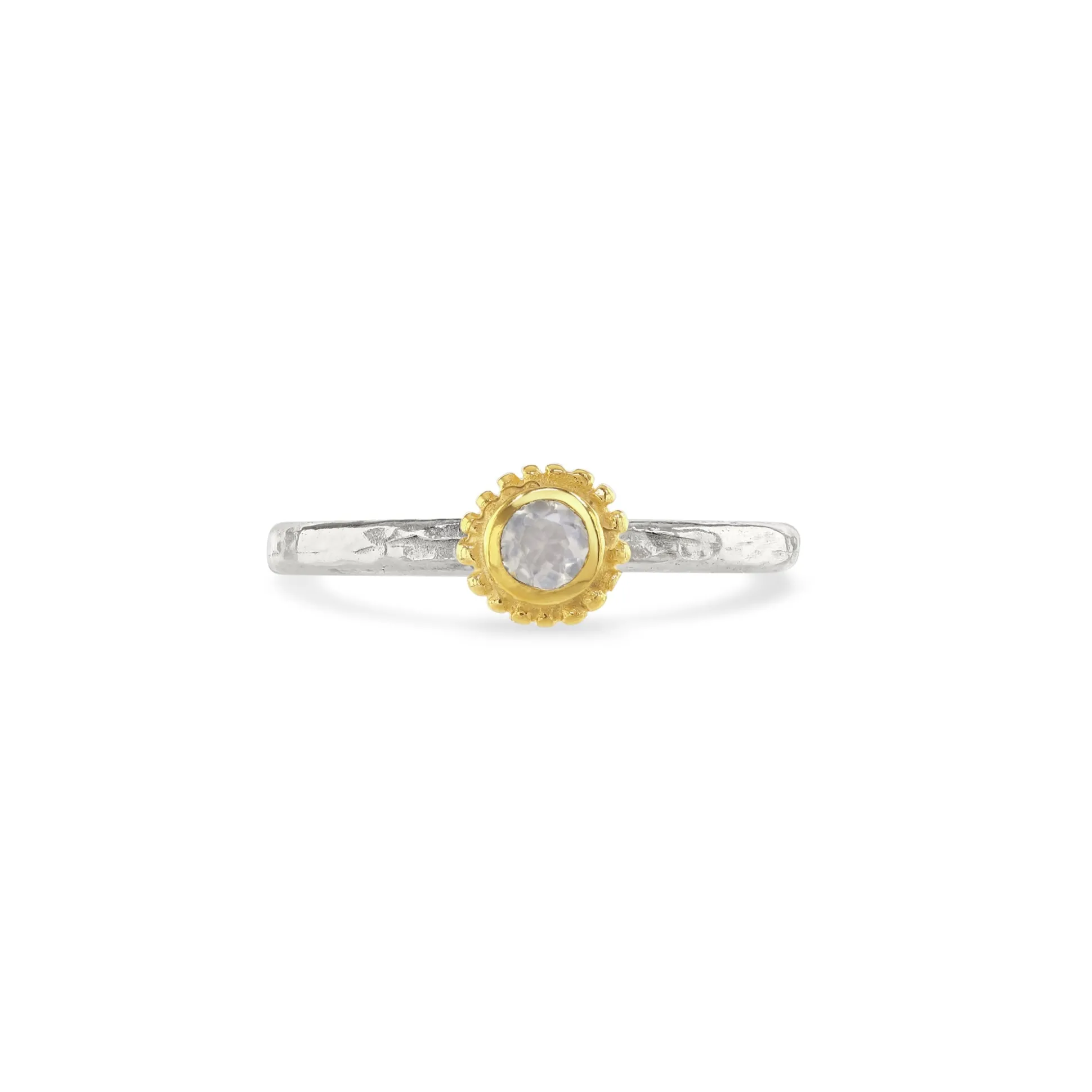 Moonstone Birthstone Ring