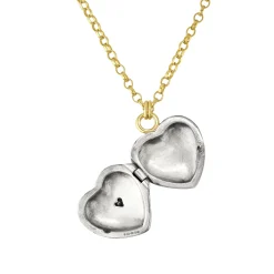 Pink Sapphire Love Locket Necklace